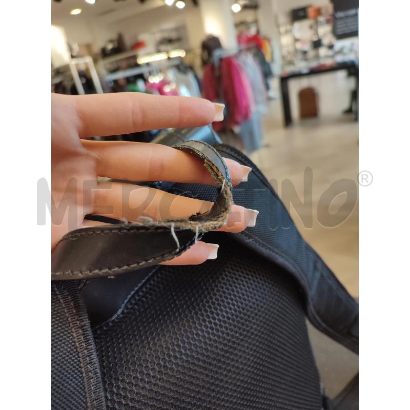 ZAINO UOMO NERO GUCCI MONOGRAM DUE TASCHE 495563 | Mercatino dell'Usato Roma montemario 4