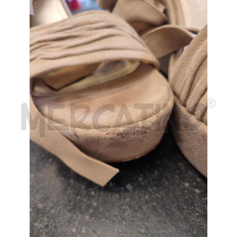 ZEPPA BEIGE STUART WEITZMAN | Mercatino dell'Usato Roma montemario 4