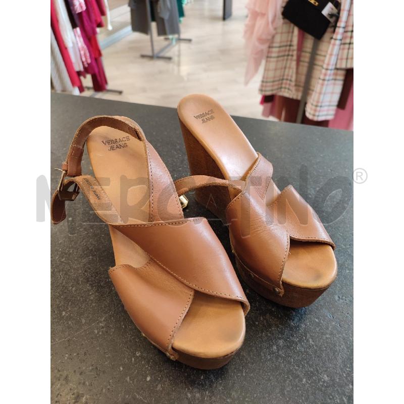 ZEPPA MARRONE VERSACE JEANS | Mercatino dell'Usato Roma montemario 1