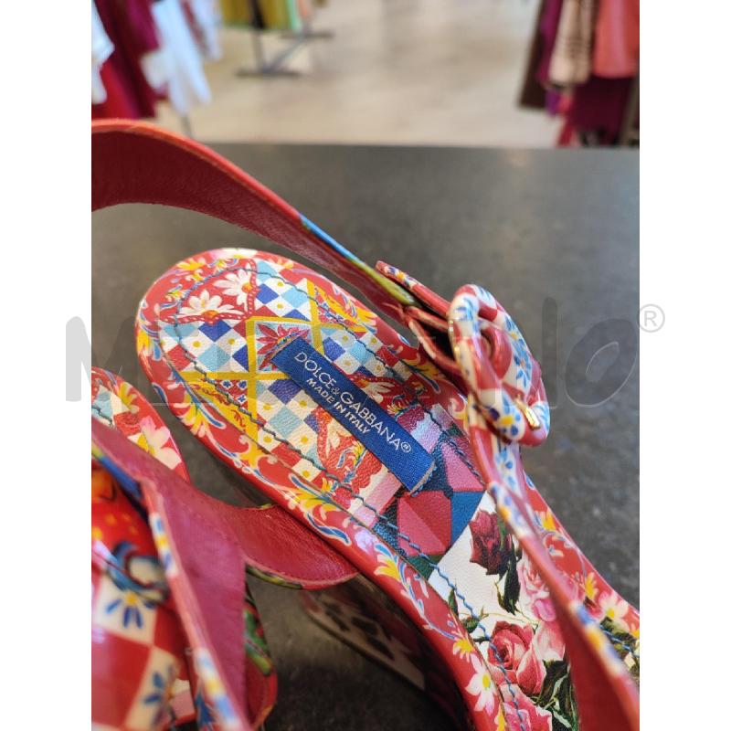 ZEPPA ROSSA DOLCE&GABBANA SICILY | Mercatino dell'Usato Roma montemario 5