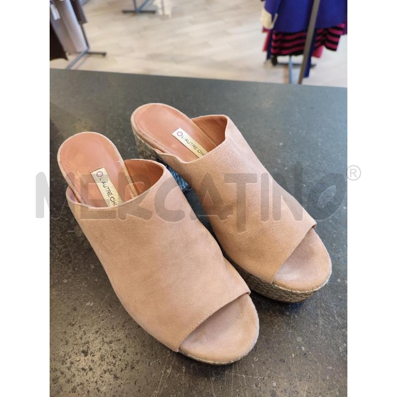 ZOCCOLI DONNA ROSA LAUTRECHOSE | Mercatino dell'Usato Roma montemario 1