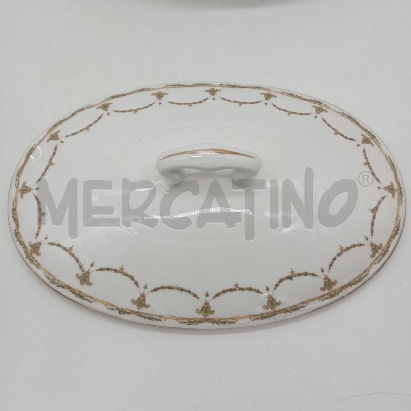 ZUPPIERA GINORI FESTONE FIORI VERDI | Mercatino dell'Usato Roma montemario 2