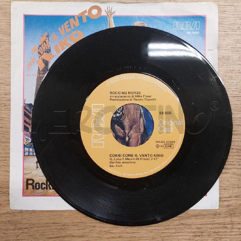 45 GIRI CORRI COME IL VENTO KIKO ROCKING HORSE | Mercatino dell'Usato Roma cinecitta' 3