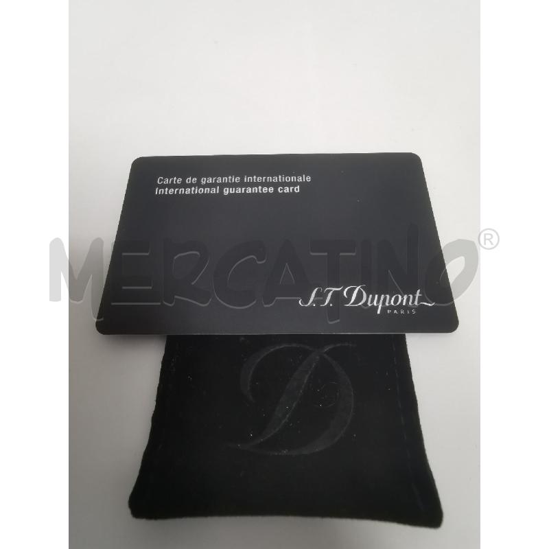 ACCENDINO ST DUPONT DORATO LINEE VERTICALI+SCAT  | Mercatino dell'Usato Roma cinecitta' 2