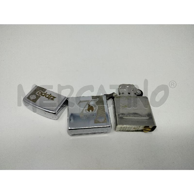 ACCENDINO ZIPPO COMMEMORATIVO 75ESIMO  | Mercatino dell'Usato Roma cinecitta' 3