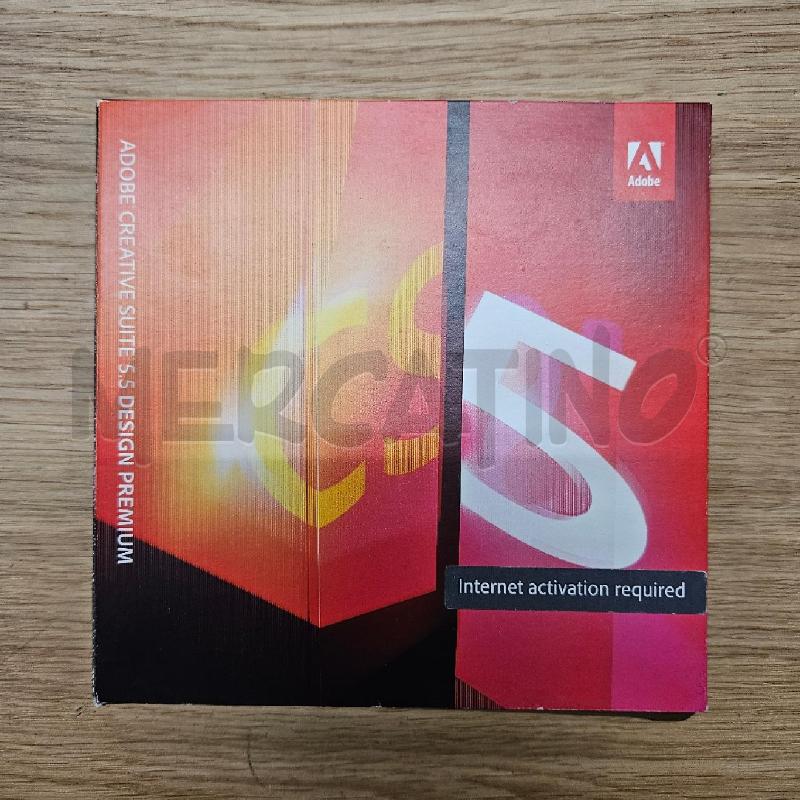 ADOBE CS5.5 DESIGN PREMIUM | Mercatino dell'Usato Roma cinecitta' 1