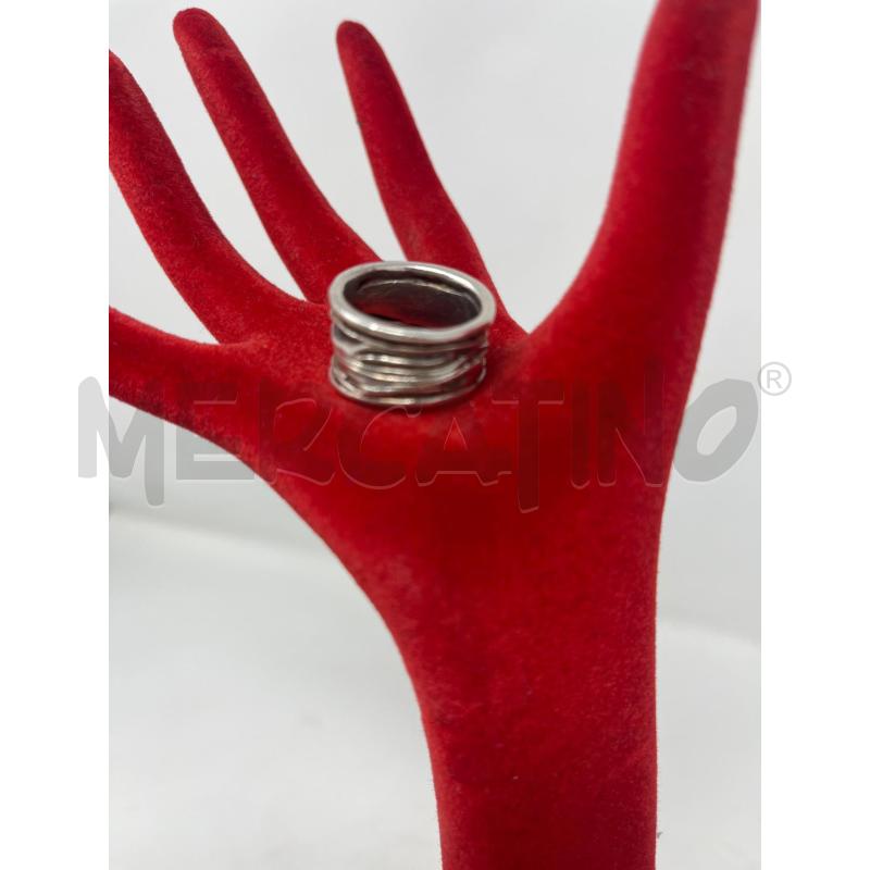 ANELLO DONNA ARG A FASCIA RILIEV  | Mercatino dell'Usato Roma cinecitta' 2