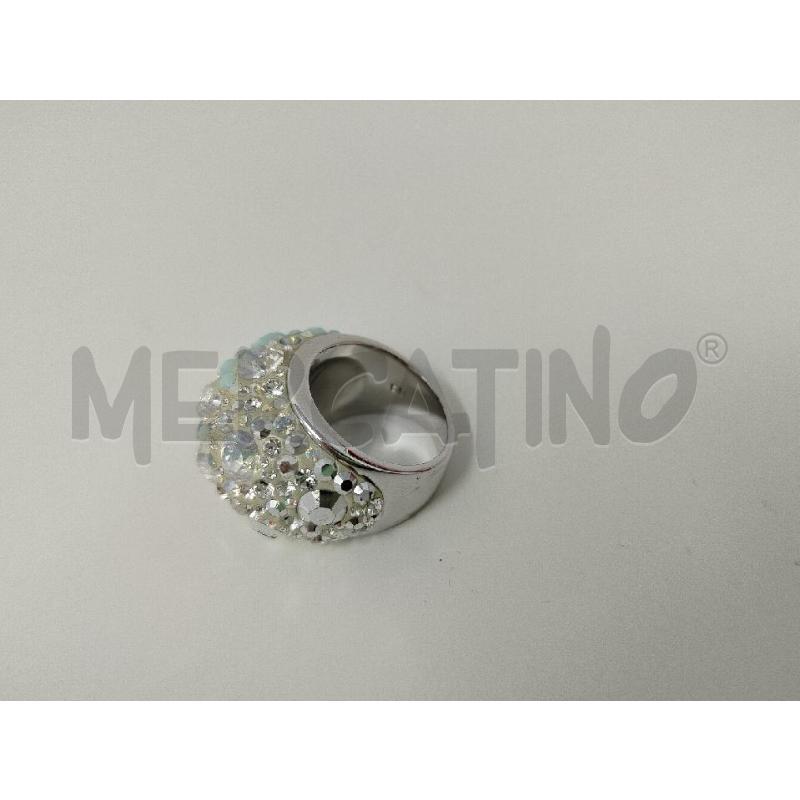 ANELLO DONNA SWAROVSKI COCKTAIL MULTI PIETRE CELESTI | Mercatino dell'Usato Roma cinecitta' 2