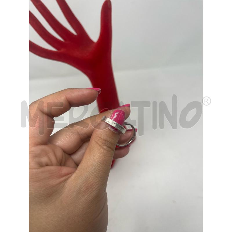 ANELLO DONNA TIFFANY ARG  DOPPIAFEDINA | Mercatino dell'Usato Roma cinecitta' 3