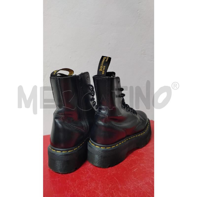 ANFIBI DONNA DR MARTENS PLATFORM NERE  | Mercatino dell'Usato Roma cinecitta' 3
