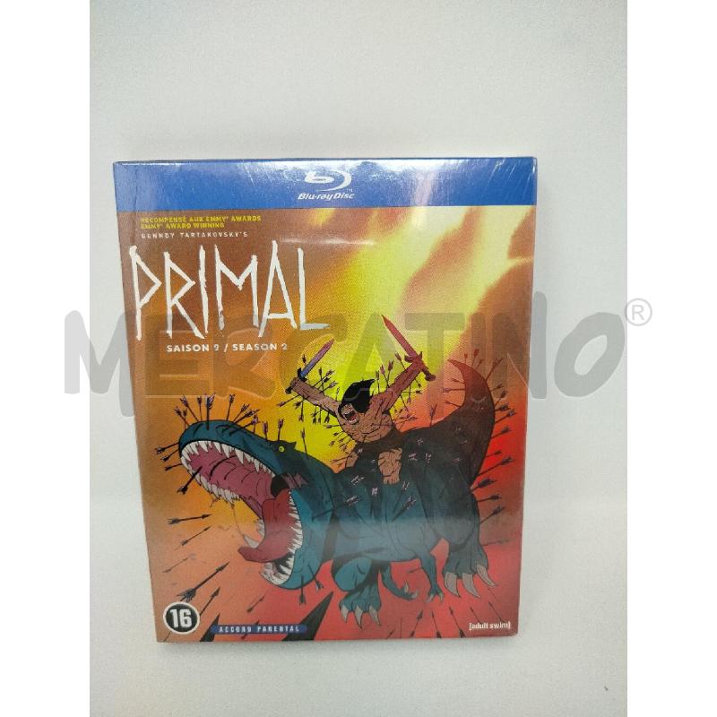 BLURAY PRIMAL SEASON 2 SEALED  | Mercatino dell'Usato Roma cinecitta' 1