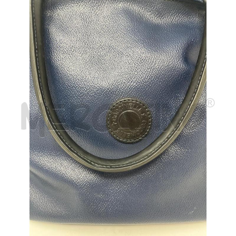 BORSA DONNA COCCINELLEBLU MANICI LOGO NERI | Mercatino dell'Usato Roma cinecitta' 2