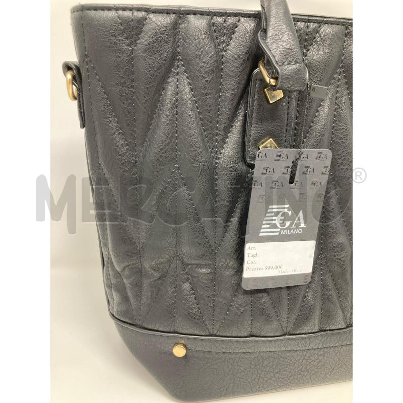BORSA DONNA EGA NERA IMBOTTITURE ROMBO | Mercatino dell'Usato Roma cinecitta' 2