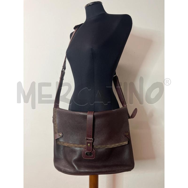BORSA DONNA GUCCI VINACCIA + TRACOLLA INT MONOGRAM MARRONE  | Mercatino dell'Usato Roma cinecitta' 1