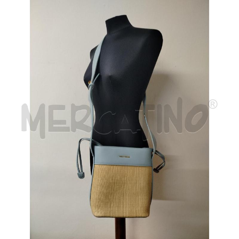 BORSA DONNA KELLY KROSS AZZURRA PAGLIA | Mercatino dell'Usato Roma cinecitta' 1