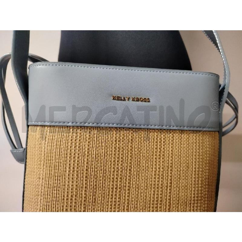 BORSA DONNA KELLY KROSS AZZURRA PAGLIA | Mercatino dell'Usato Roma cinecitta' 2
