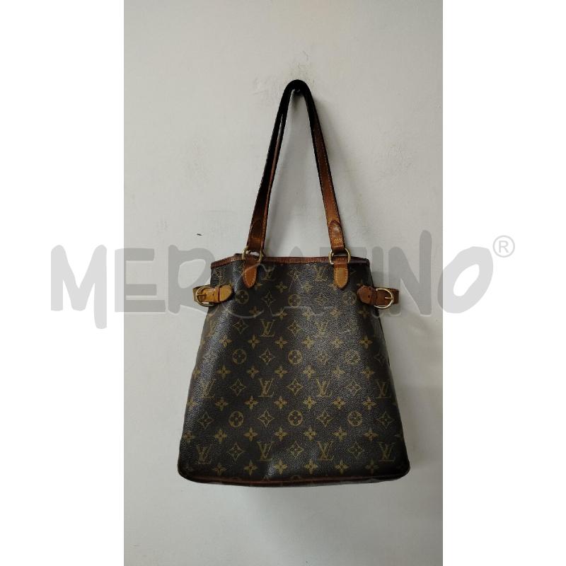 BORSA DONNA LOUIS VUITTON MARRONE TRAPEZIO DUE MANICI | Mercatino dell'Usato Roma cinecitta' 1