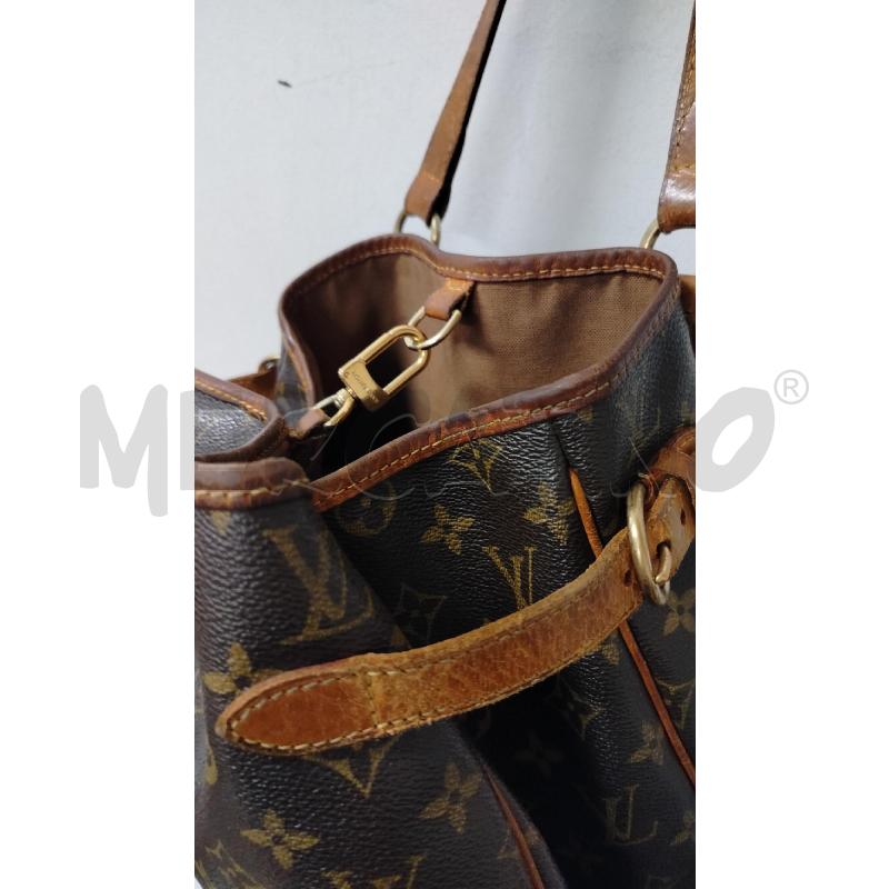 BORSA DONNA LOUIS VUITTON MARRONE TRAPEZIO DUE MANICI | Mercatino dell'Usato Roma cinecitta' 4