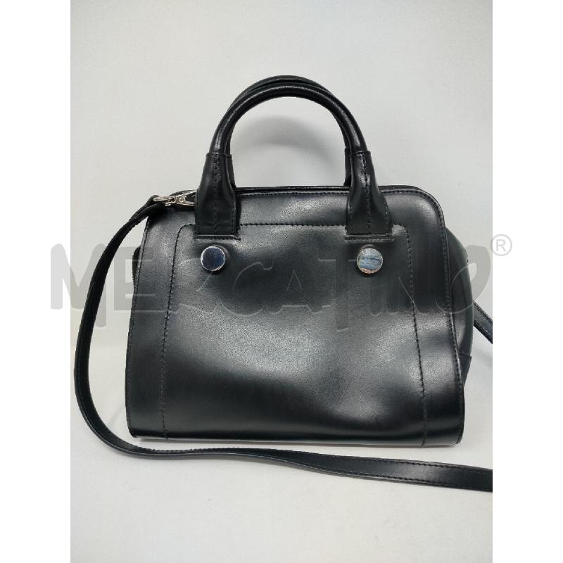 BORSA DONNA MAX&CO PELLE NERA BAULETTO + TRACOLLA | Mercatino dell'Usato Roma cinecitta' 2