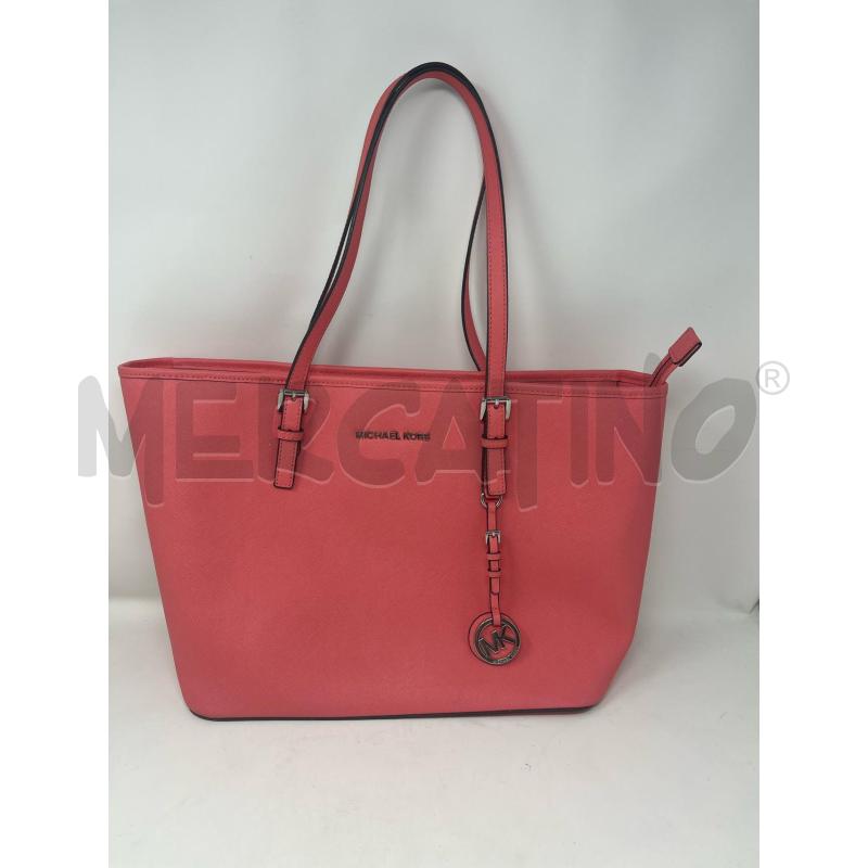 BORSA DONNA MICHAEL KORS ROSA GRANDE | Mercatino dell'Usato Roma cinecitta' 1