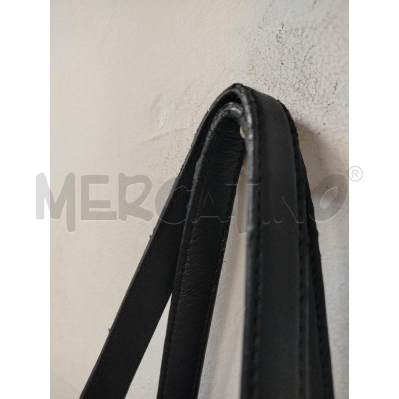 BORSA DONNA MICHAEL KORS TRAPEZIO NERA MANICO CATENA | Mercatino dell'Usato Roma cinecitta' 3