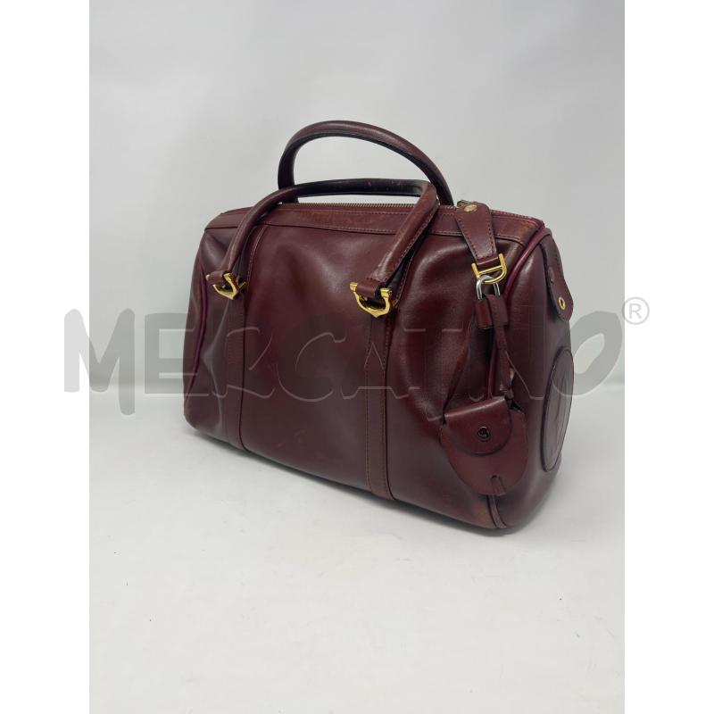 BORSA DONNA MUST DE CARTIER BORDEAUX A BAULETTO  | Mercatino dell'Usato Roma cinecitta' 1
