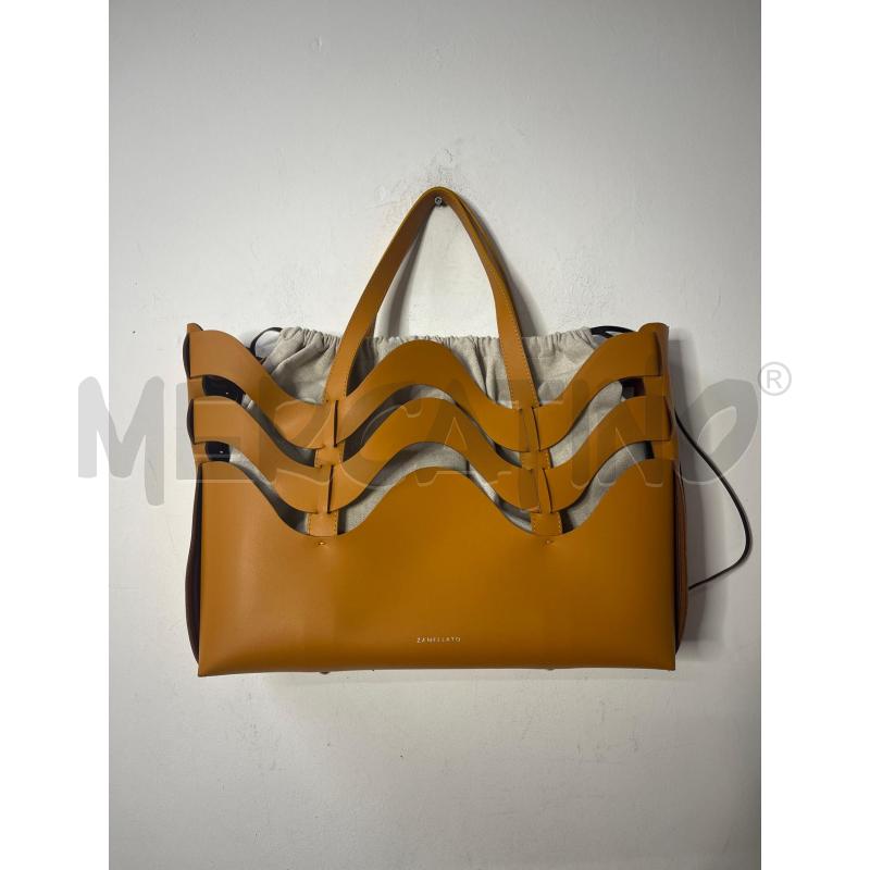 BORSA DONNA ZANELLATO OCRA MOD DUNE | Mercatino dell'Usato Roma cinecitta' 1