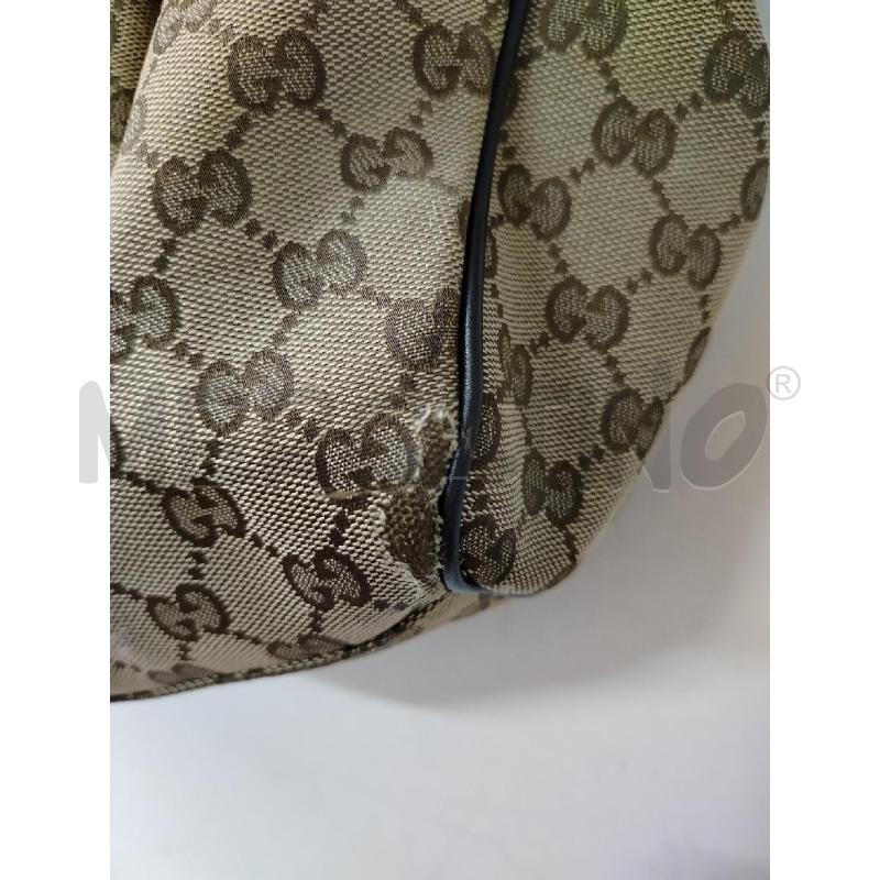 BORSA GUCCI CANVAS SUKEY MARRONE  | Mercatino dell'Usato Roma cinecitta' 4