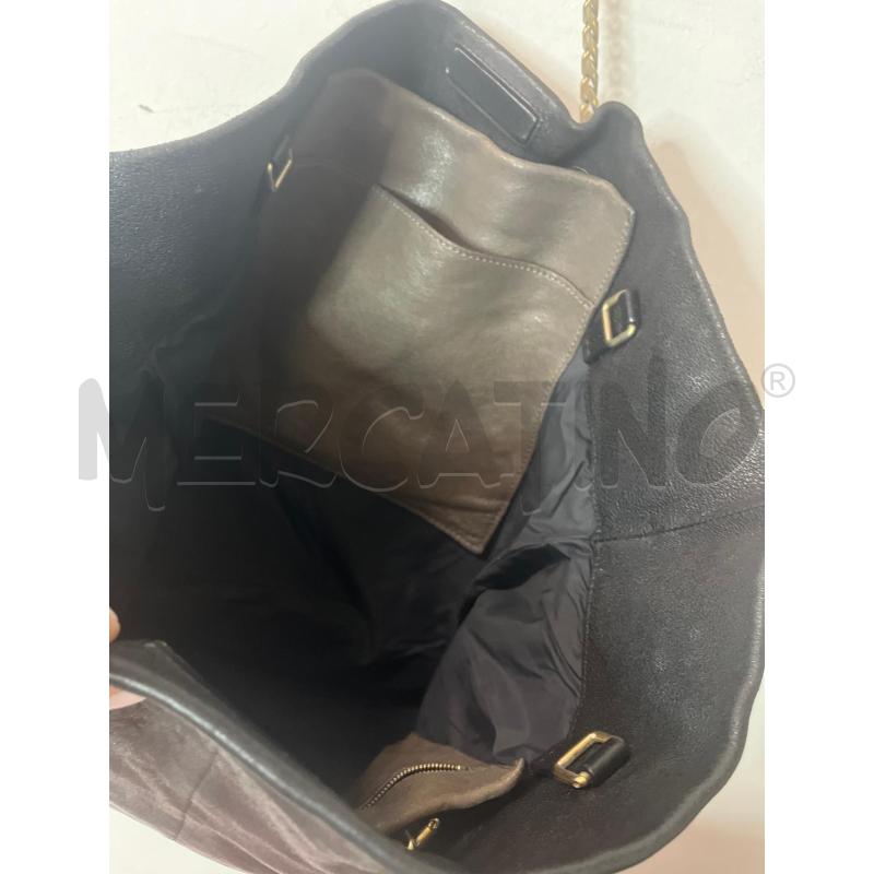 BORSA LANVIN NERA HANDBAG CATENA DORATA | Mercatino dell'Usato Roma cinecitta' 3