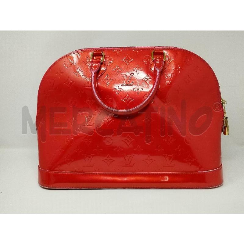 BORSA LOUIS VUITTON ALMA GM VERNIS MONOGRAM ROSE POP | Mercatino dell'Usato Roma cinecitta' 1