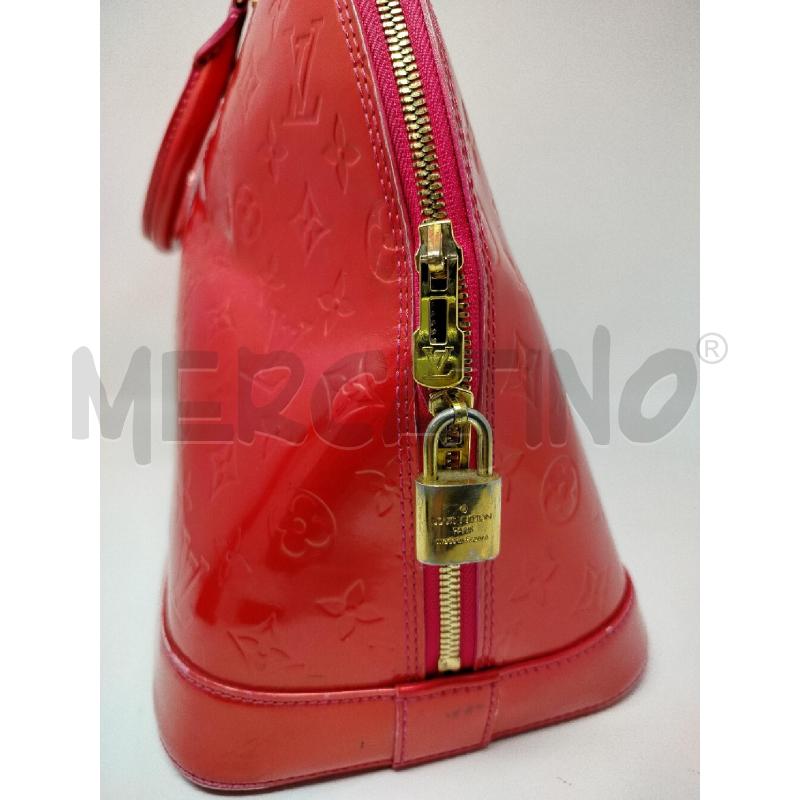 BORSA LOUIS VUITTON ALMA GM VERNIS MONOGRAM ROSE POP | Mercatino dell'Usato Roma cinecitta' 2