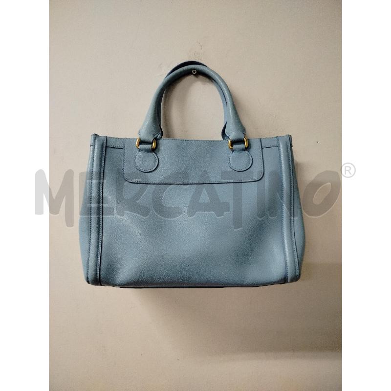 BORSA VERSACE TOTE CELESTE A MANO  | Mercatino dell'Usato Roma cinecitta' 2