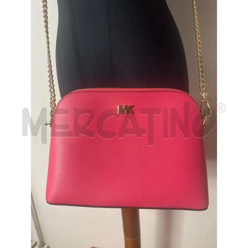 BORSETTA DONNA MICHEL KORS FUCSIA CATENELLA | Mercatino dell'Usato Roma cinecitta' 2