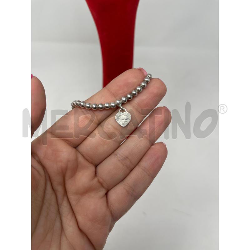 BRACCIALE ARG TIFFANY SFERETTE | Mercatino dell'Usato Roma cinecitta' 3