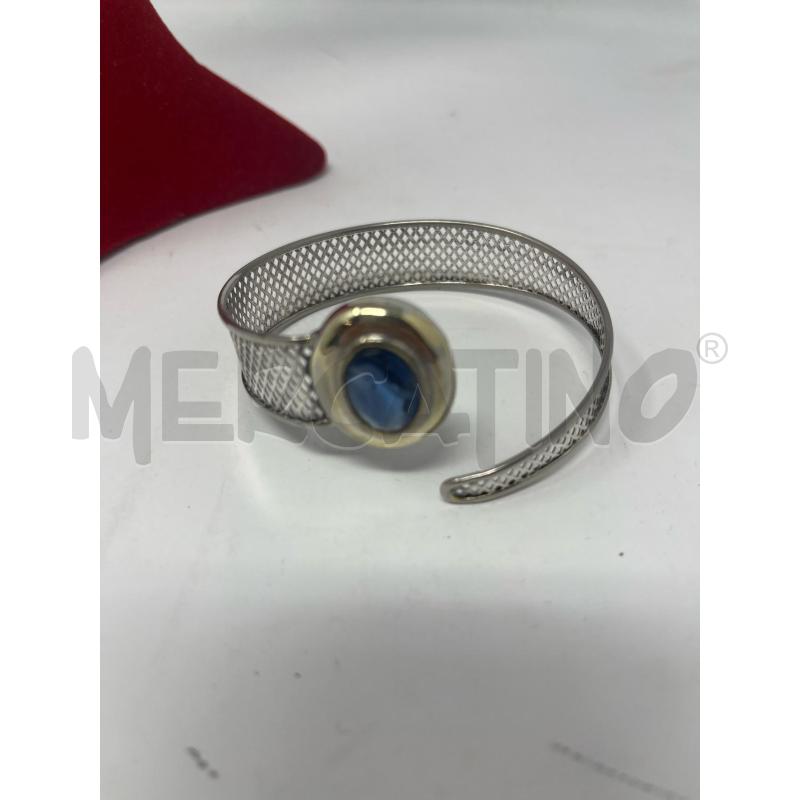 BRACCIALE SPIRALE RETINA VETRO BLU | Mercatino dell'Usato Roma cinecitta' 2