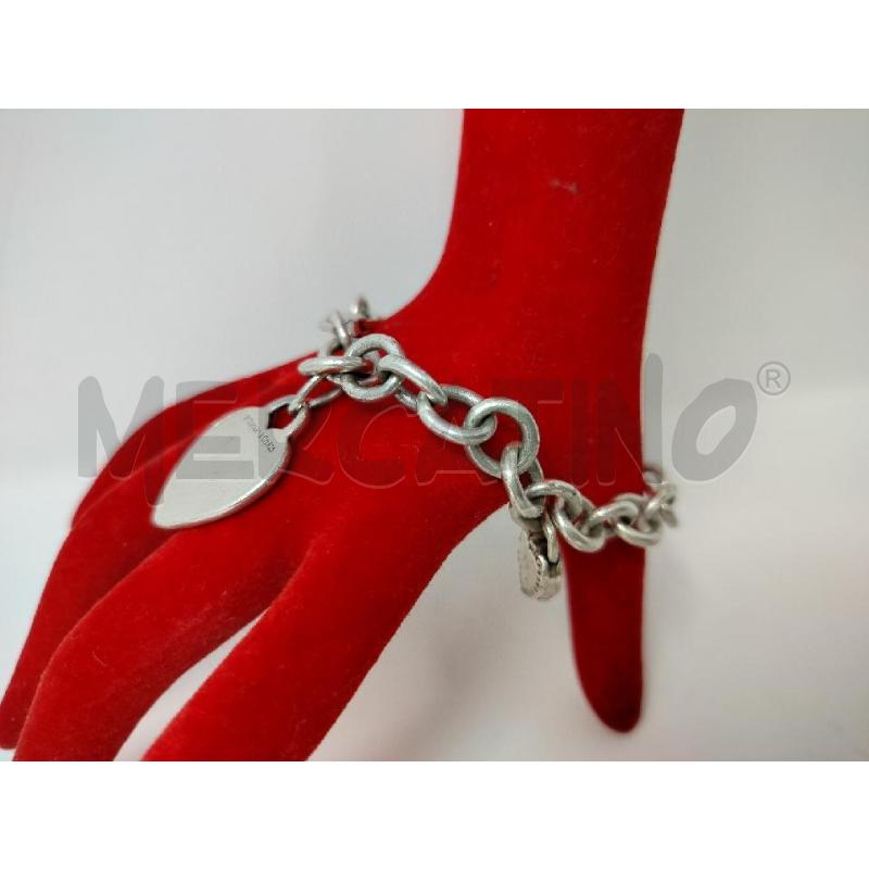 BRACCIALE TIFFANY &CO CATENA LUCCHETTO  | Mercatino dell'Usato Roma cinecitta' 1