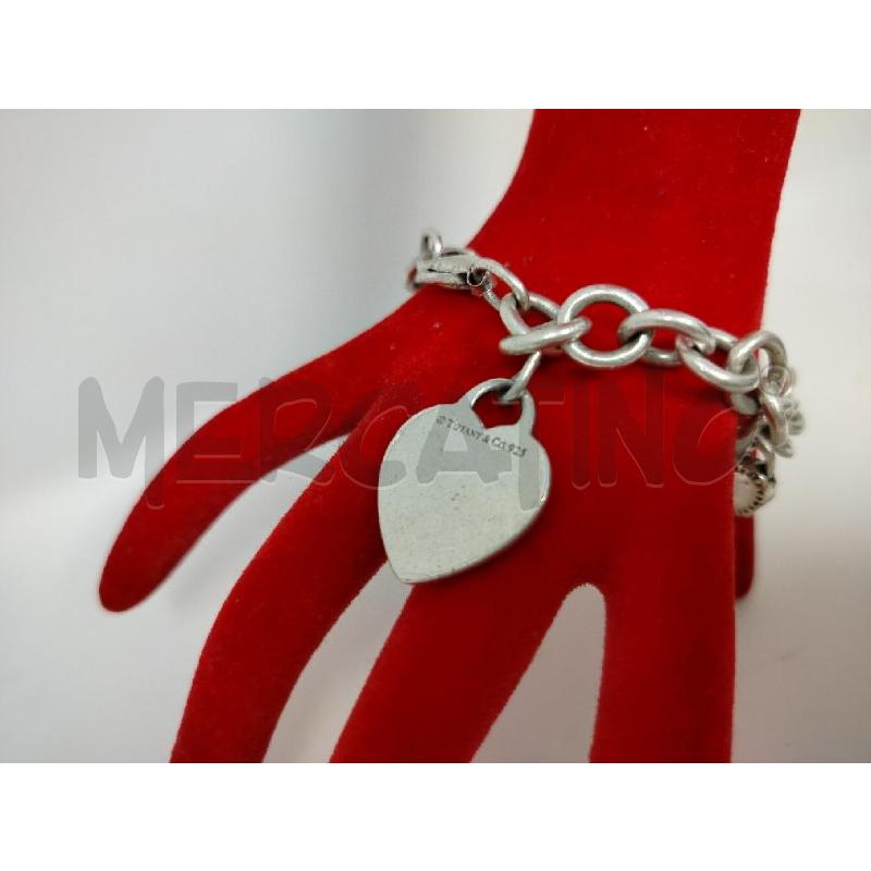 BRACCIALE TIFFANY &CO CATENA LUCCHETTO  | Mercatino dell'Usato Roma cinecitta' 2