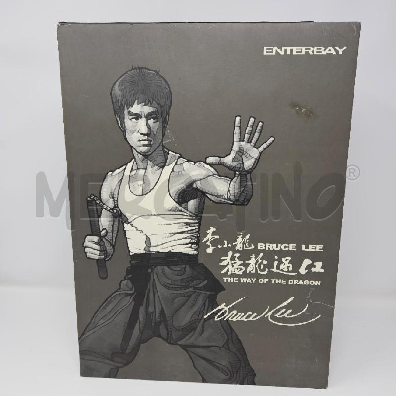 BRUCE LEE THE WAY OF THE DRAGON ENTERBAY LA VIA DEL DRAGO BRUCE LEE SCALA 1/6 FIGURE | Mercatino dell'Usato Roma cinecitta' 1