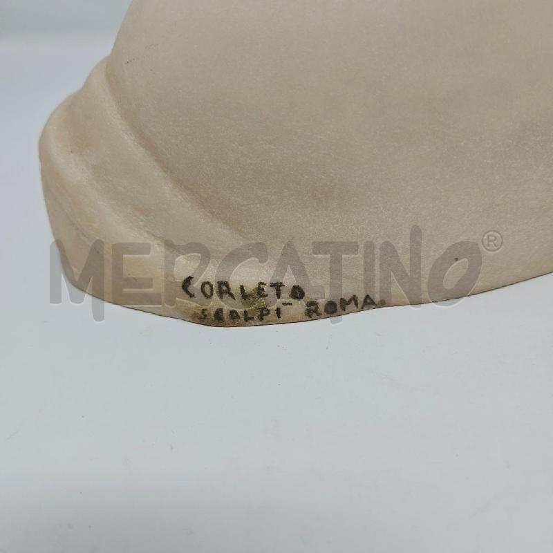 BUSTO MARMO BIANCO CORLETO FANCIULLO | Mercatino dell'Usato Roma cinecitta' 4