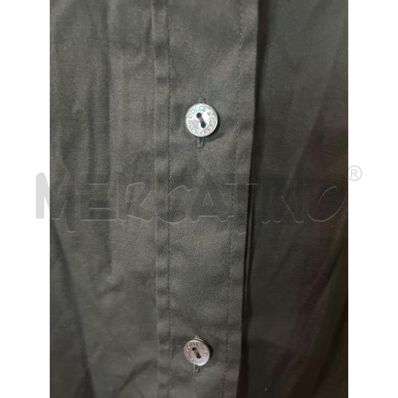 CAMICIA DONNA DOLCE GABBANA NERA COLETO BORDO BIANCO | Mercatino dell'Usato Roma cinecitta' 3