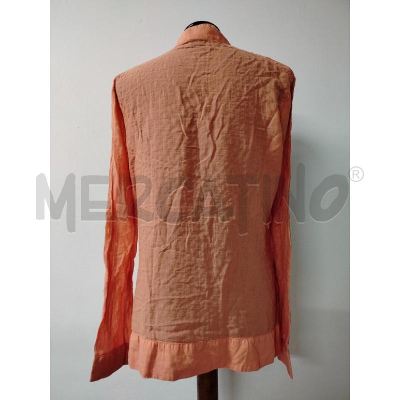 CAMICIA DONNA D&G ARANCIO RIGHE BRILL  | Mercatino dell'Usato Roma cinecitta' 2