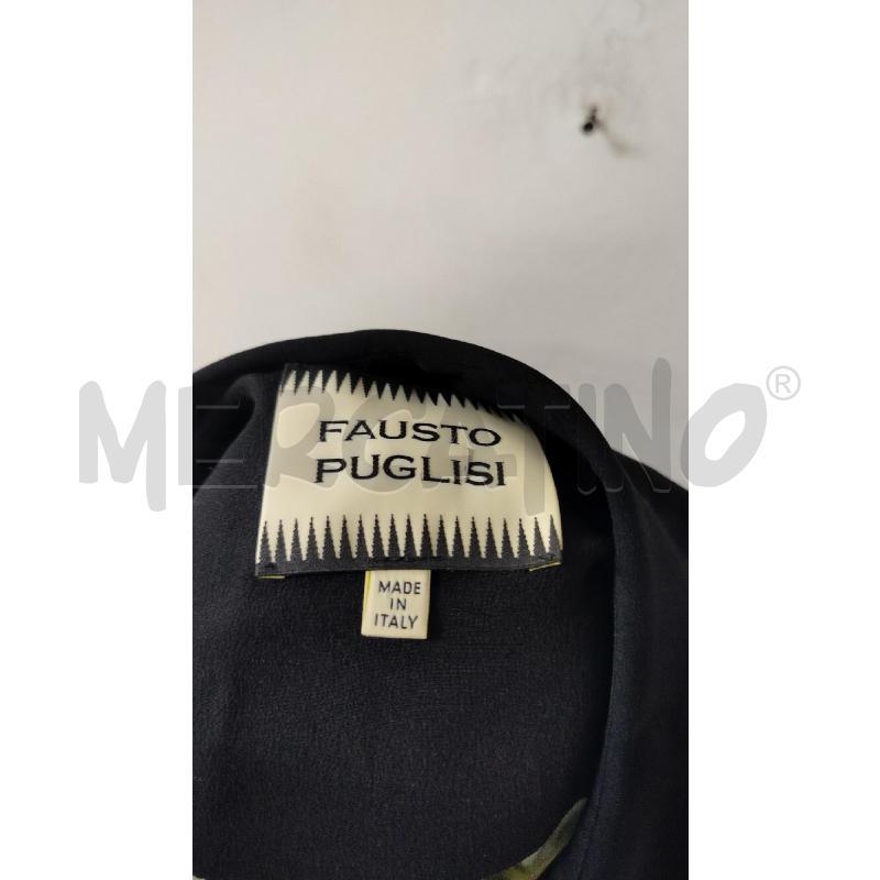CAMICIA DONNA FAUSTO PUGLISI VERDE BIANCO NERO SMANICATA | Mercatino dell'Usato Roma cinecitta' 3