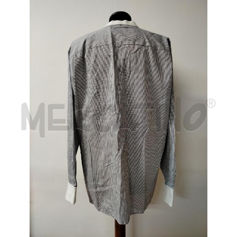 CAMICIA DONNA FENDI BIANCA GRIGIA RIGHE | Mercatino dell'Usato Roma cinecitta' 2