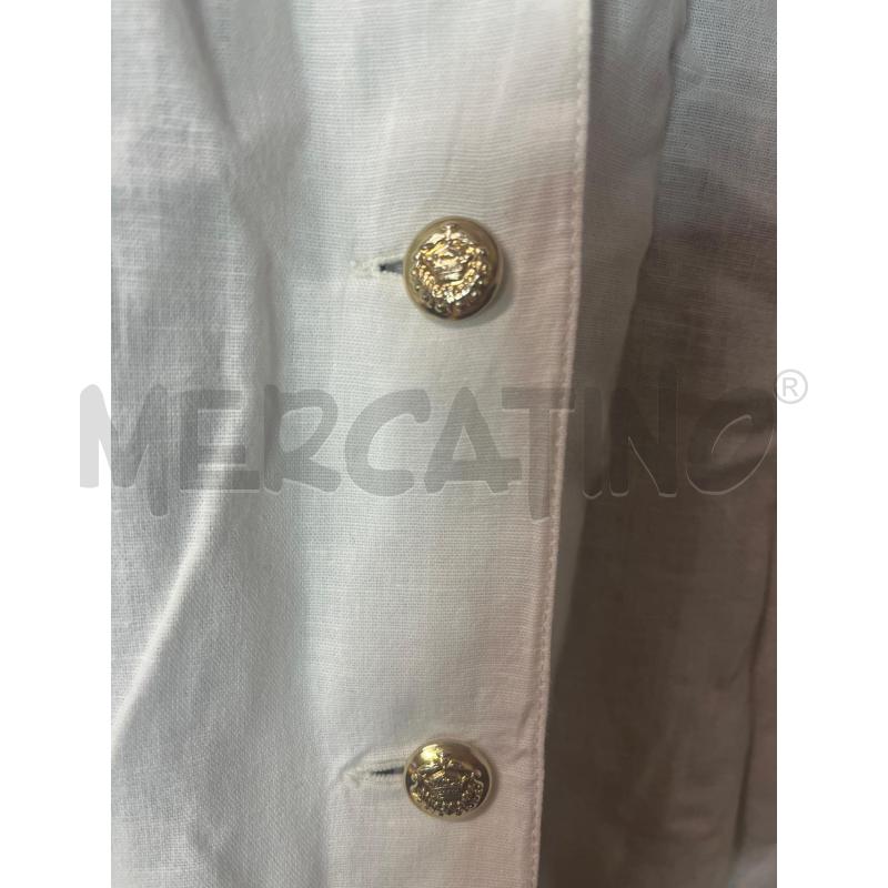 CAMICIA DONNA LUISA SPAGNOLI BIANCA RICAMO DORAT | Mercatino dell'Usato Roma cinecitta' 3