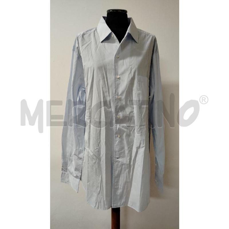 CAMICIA UOMO LORO PIANA AZZURRA COTONE | Mercatino dell'Usato Roma cinecitta' 1