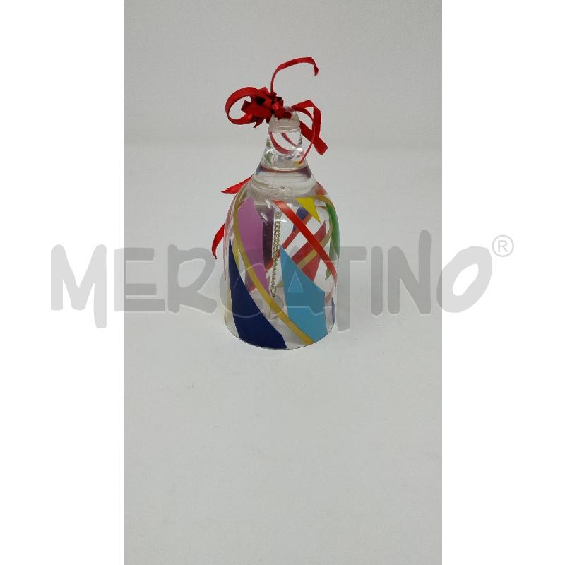 CAMPANELLA VETRO ROSENTHAL FORME COLORATE  | Mercatino dell'Usato Roma cinecitta' 1