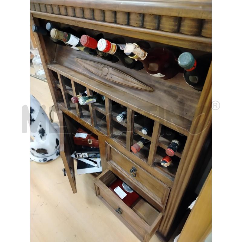 CANTINETTA LEGNO NOCE  | Mercatino dell'Usato Roma cinecitta' 3