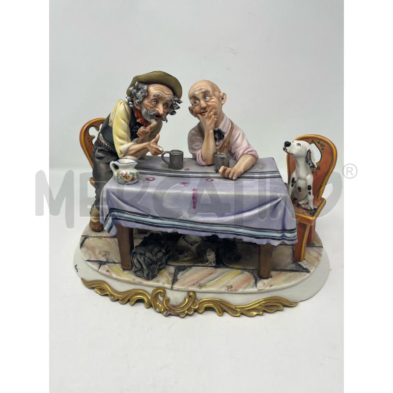 CAPODIMONTE RORY TAVOLATA SIGNORI CON CANE | Mercatino dell'Usato Roma cinecitta' 1
