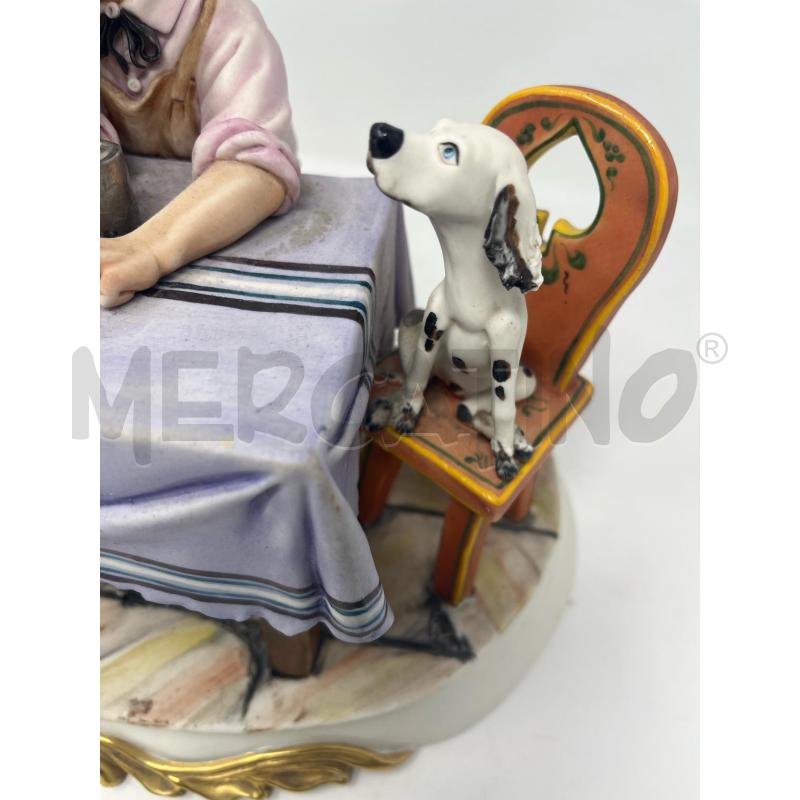 CAPODIMONTE RORY TAVOLATA SIGNORI CON CANE | Mercatino dell'Usato Roma cinecitta' 3