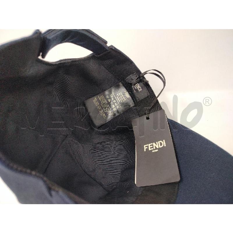 CAPPELLO DONNA FENDI BASEBALL BLU NOTTE | Mercatino dell'Usato Roma cinecitta' 2